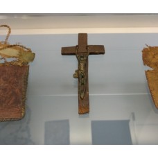 Additions from burials, wooden cross with bronze gilded